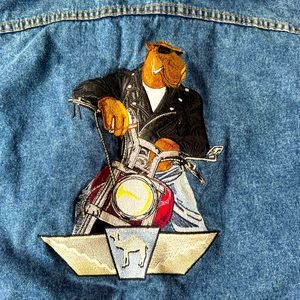 Extra large vintage camel jacket. Not worn. Was stored in smoking house.